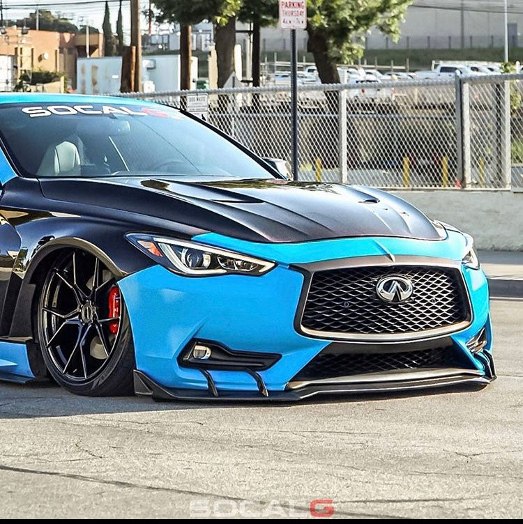 SBGT 2017+ Q60 Coupe Front Splitter